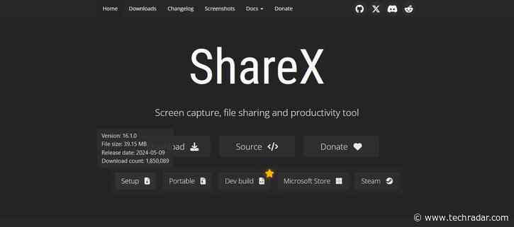 ShareX 16.1 screen recorder review
