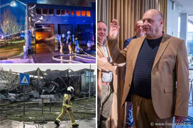 Burgemeester beleeft vuurdoop wel heel letterlijk vlak na eedaflegging: “De oorzaak van de zware brand is nog niet bekend”