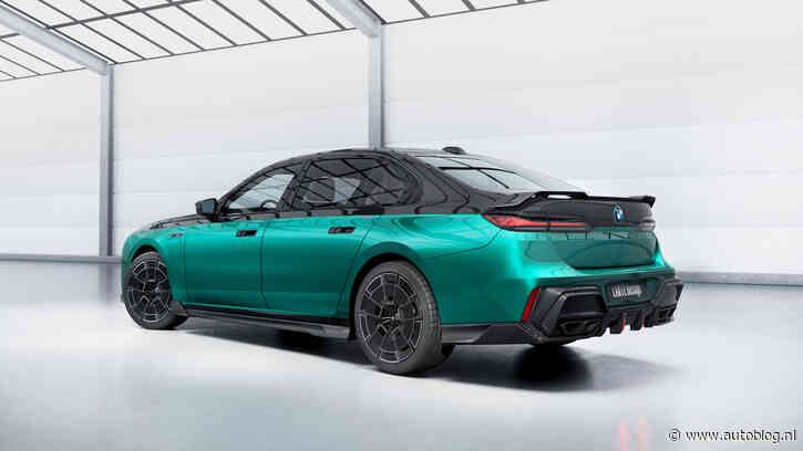 De nieuwe 7 Serie is nu ook met dikke spoiler te krijgen