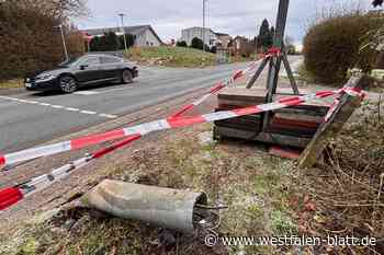 Ampel an der Ravensberger Straße in Spenge wird in Kürze ersetzt