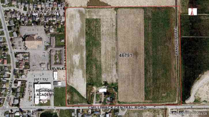 Chilliwack councillors to consider sports field proposal from independent school