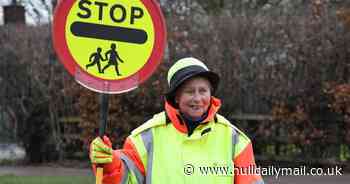 Beloved lollipop lady Brenda retires after 40 years of service