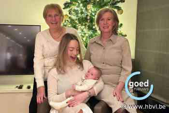 Kleine Camille zorgt voor vier generaties in Wijchmaal