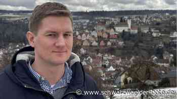 Bürgermeisterwahl Altensteig: Sebastian Ludwig ist Altensteig samstagnachmittags zu ruhig