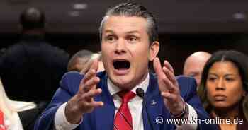 Pete Hegseth: Trumps umstrittener Pentagon-Kandidat sorgt für Proteste