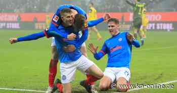 Gala-Halbzeit bringt Heimerfolg: Holstein Kiel schlägt Borussia Dortmund