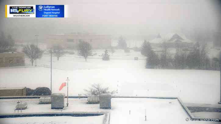 Cold tomorrow, warmer with snow on Thursday