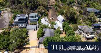 Storms could worsen landslide that tipped house over seaside cliff