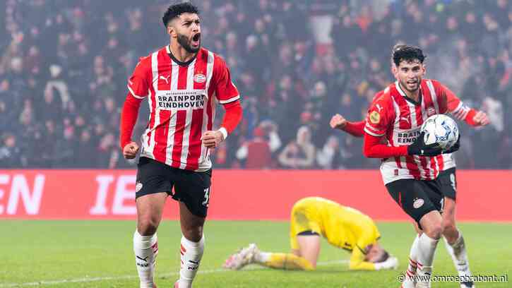PSV ontsnapt in knotsgekke bekerwedstrijd en verslaat Excelsior