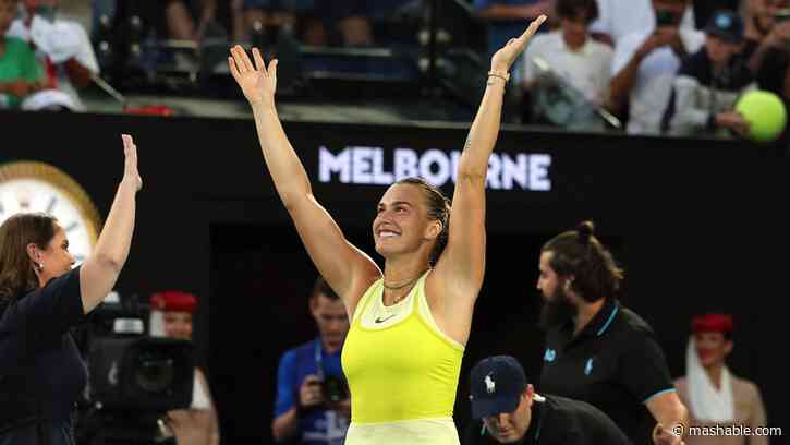 How to watch Sabalenka vs. Bouzas online for free
