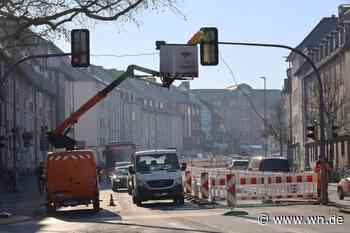 So lief der erste Tag mit der Großbaustelle