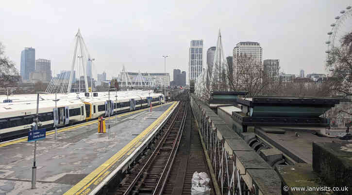 Charing Cross station’s 160 year old railway bridge undergoes major refurbishment