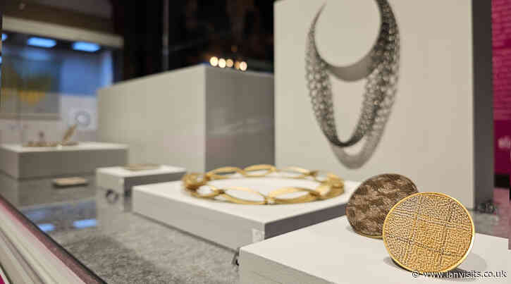 Fabric meets jewellery at the Goldsmiths Centre