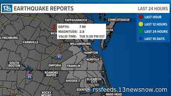 2.8 magnitude earthquake hits Richmond area