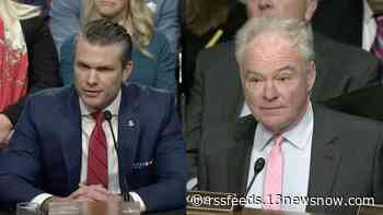 Pete Hegseth grilled by Virginia Sen. Tim Kaine on allegations of sexual assault, intoxication at work