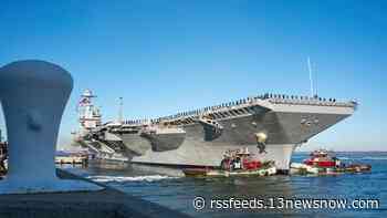 Future US aircraft carriers to bear Clinton and Bush names