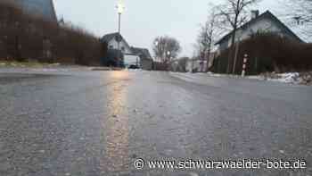 Achtung im Kreis Calw!: Gefrierender Regen macht Straßen und Wege spiegelglatt