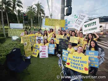 Kauai nurses begin 3-day strike at Wilcox