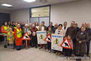 60 vrijwilligers helpen padden straks weer veilig over straat