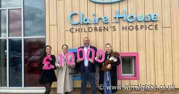 Birkenhead scrap metal company donates years’ worth of proceeds to Claire House