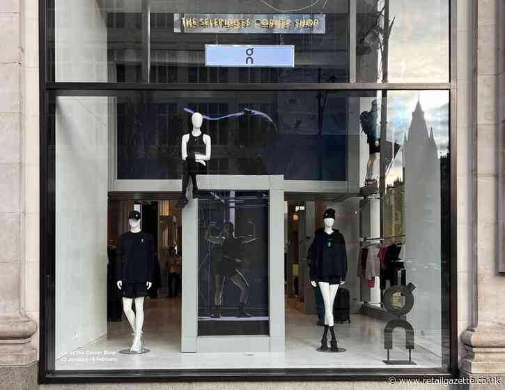 In pictures: On Running takes over Selfridges Corner Shop with new pop-up