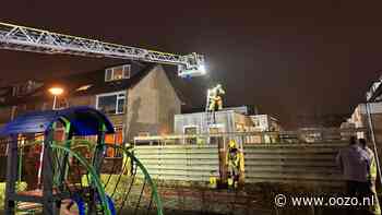 Brand in atelier in schuur bij woonhuis Jan Campertlaan