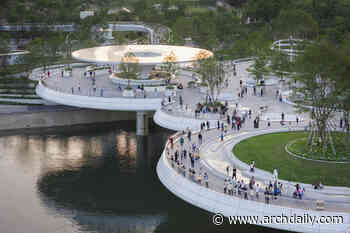 Chengdu Jiaozi Pedestrian Bridge / China Southwest Architectural Design and Research Institute