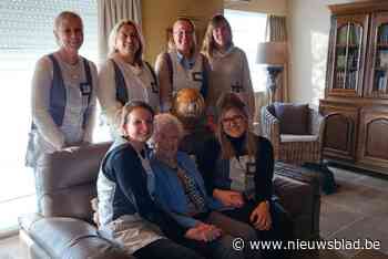 Thuiszorg Familiezorg viert eeuwelinge Gabriëlle die nog steeds thuis woont