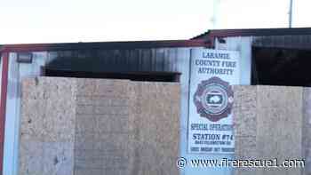 Wyo. fire engines destined for Calif. damaged in fire