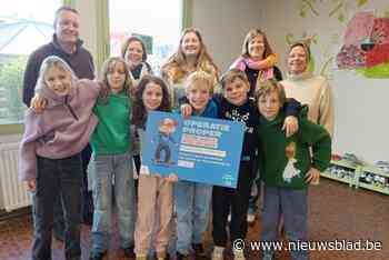 Leerlingen Unescoschool krijgen 900 euro voor plejade aan milieuacties