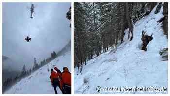Tourengeher stürzt fünf Meter über Felsen ab - Mann schwerst verletzt