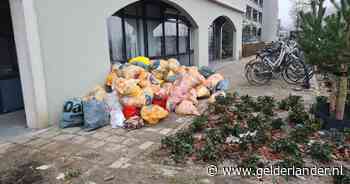 Leuk die groene perkjes, maar bewoners bij deze flat kunnen hun afval nu niet meer kwijt