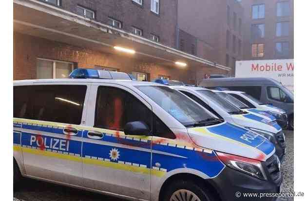 BPOL NRW: 20-Jährige beschädigt mehrere Dienstfahrzeuge der Bundespolizei in Düsseldorf - Bundespolizei ermittelt