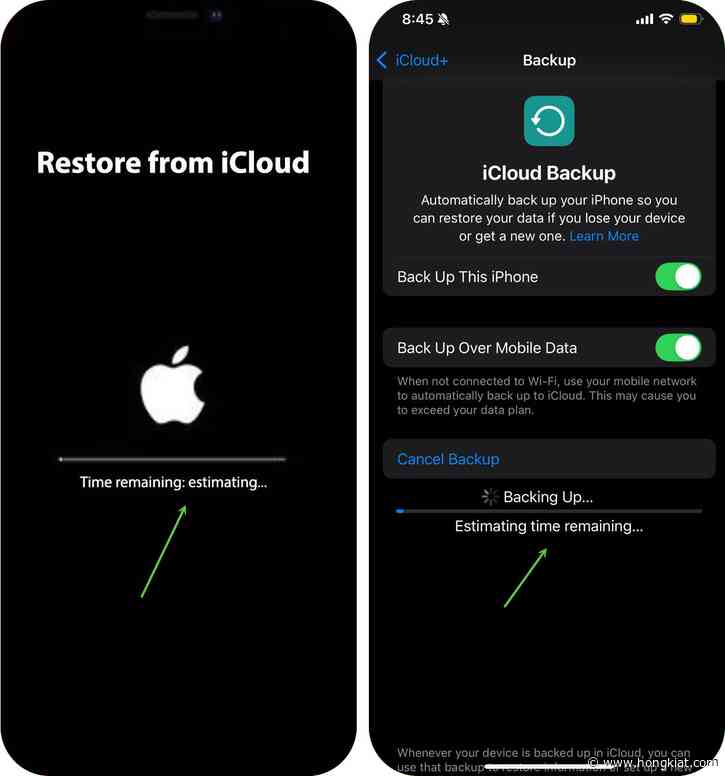 How to Fix iCloud Backup Stuck on Estimating Time Remaining