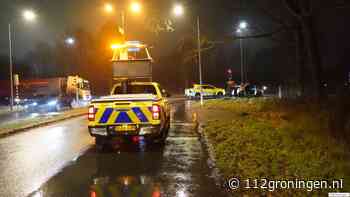 Ongeval op de N370 ter hoogte van de Friesestraatweg in Groningen