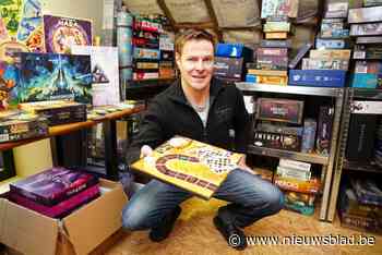Zijn collectie werd te groot, dus verhuurt Tom (45) nu zijn 400 bordspellen: “Het is wat uit de hand gelopen”