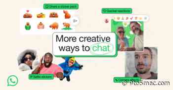 WhatsApp adds new camera effects, stickers, and faster reactions