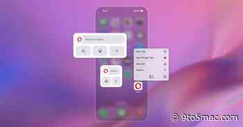 Opera browser makes it easier to interact with its AI through a new iOS widget