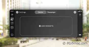 CarPlay 2 custom widgets UI revealed as Apple continues development