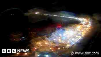 Roadworks overrun causes 10-mile tailback on M77