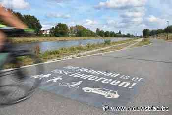 Werken aan het jaagpad langs Albertkanaal lopen uit