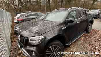 Grenzpolizei Raubling stoppt gestohlenen Mercedes am Irschenberg