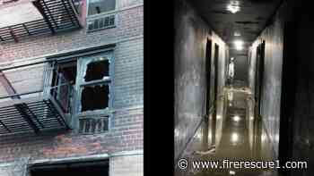 FDNY faces difficult apartment fire that critically injured children