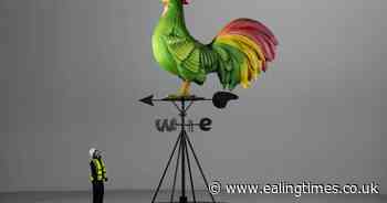 Record breaking weathervane unveiled at most easterly point in UK