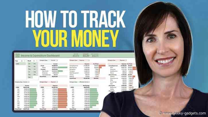 Build a Personal Finance Tracker with Excel in Just 15 Minutes