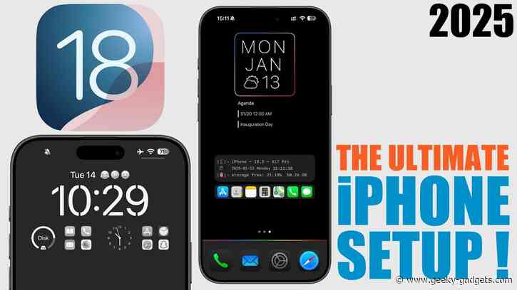 Master iOS 18: The Ultimate iPhone Setup (2025)