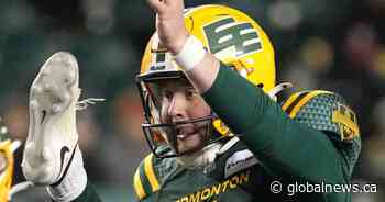Edmonton Elks release prized punter Jake Julien so he can seek a spot in the NFL