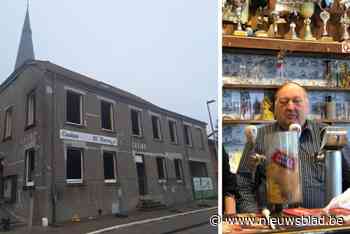 Afbraak café van Herman (66) begonnen: “De gouden tijden zijn nu definitief verleden tijd”