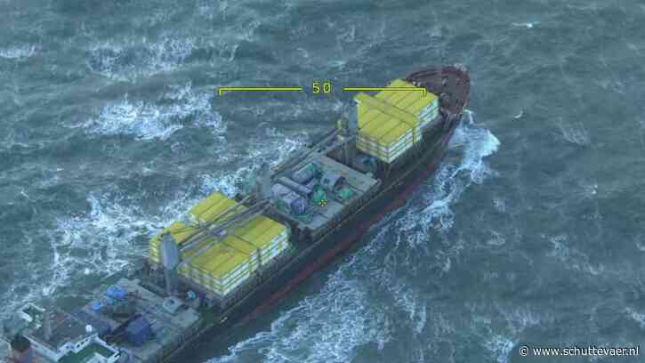 Bulkcarrier Sun Ray verliest deklading op Noordzee