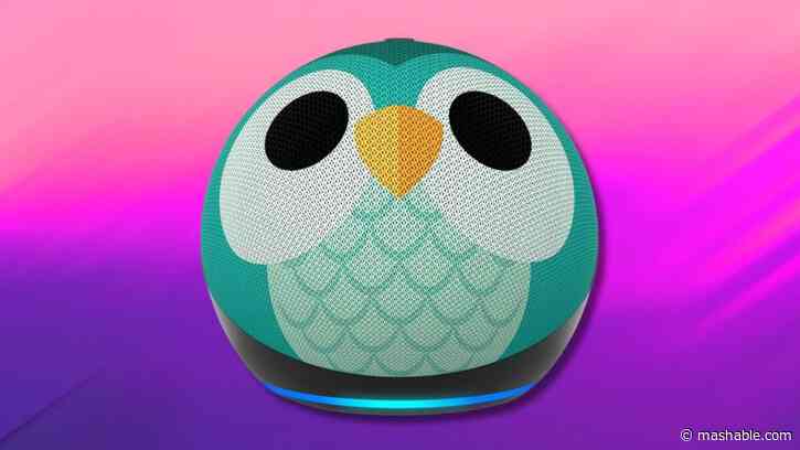 The adorable Amazon Echo Dot Kids smart speaker is $15 off